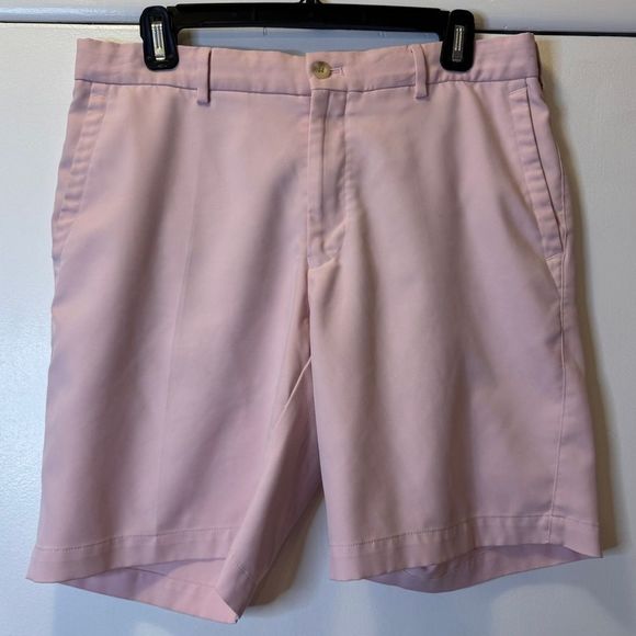 PETER MILLAR Salem Performance Short Palmer Pink Men’s Size 33 - Picture 4 of 8